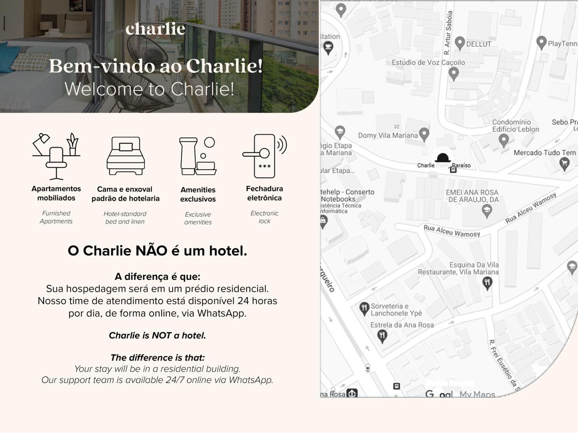 Charlie Domy Paraiso Sao Paulo Dış mekan fotoğraf